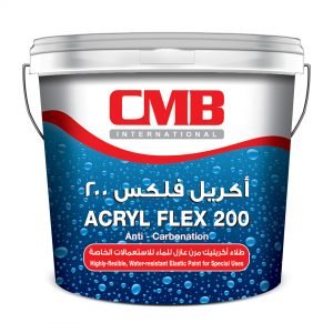 أكريل فلكس 200 - دهان أكريليك عازل من CMB